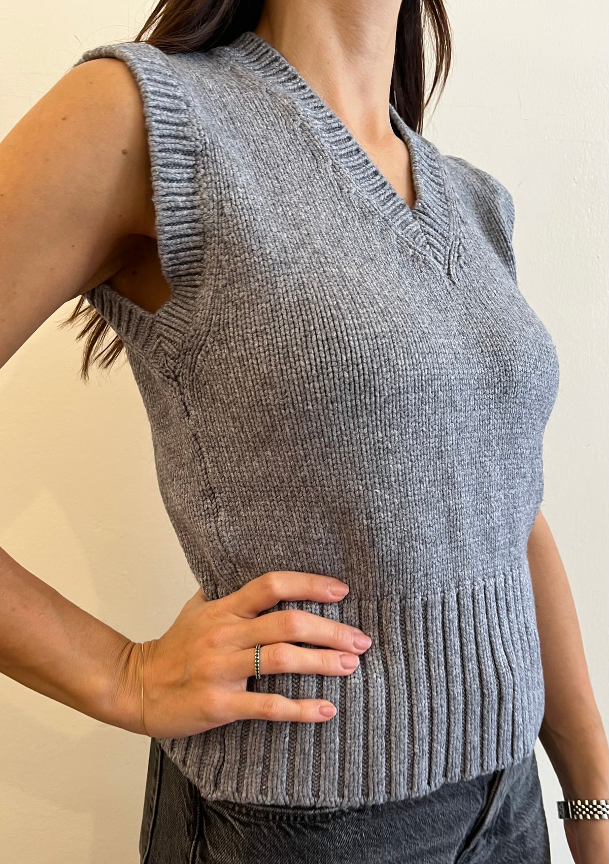 Gilet in maglia art. SI9PAC402 Angela Davis