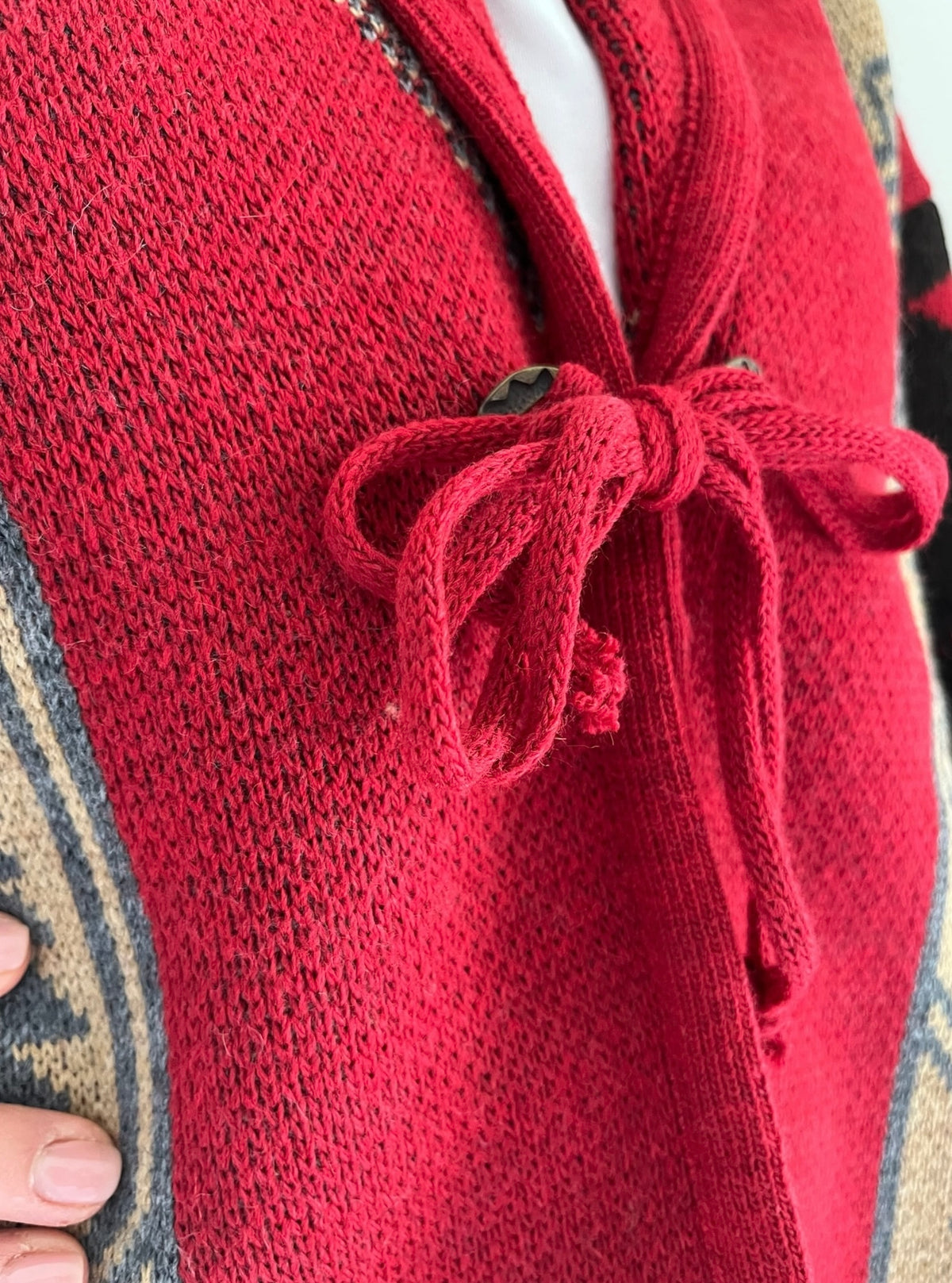 Cardigan motivo tribale art. AI26503CAMP TENSIONE IN