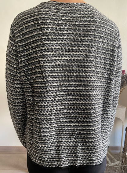 Cardigan effetto stuola art.L129YB FALEX Lola di Sandro ferrone