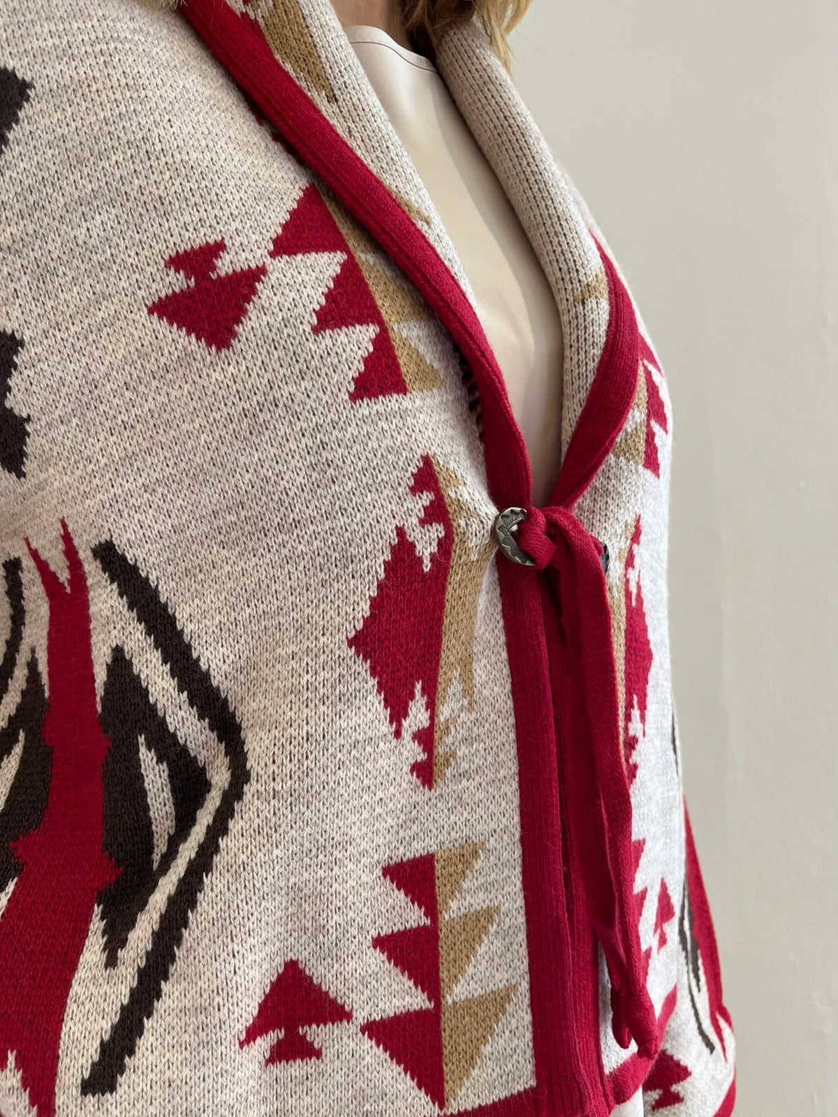 Cardigan con motivo tribale Art.AI26502CAMP TENSIONE IN