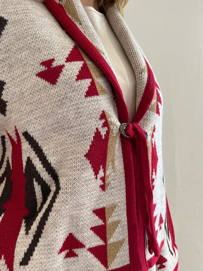 Cardigan con motivo tribale Art.AI26502CAMP TENSIONE IN