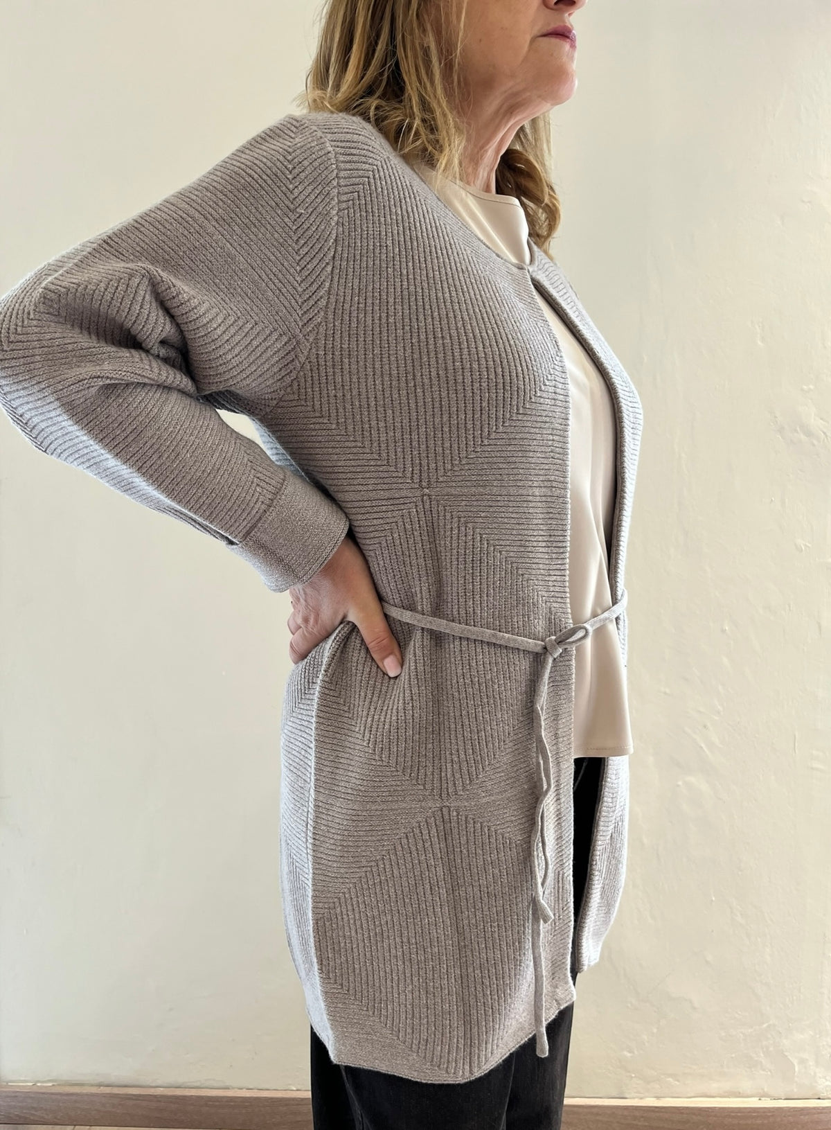 Cardigan in maglia ART.L138YBG PAELLA Lola By  SANDRO FERRONE