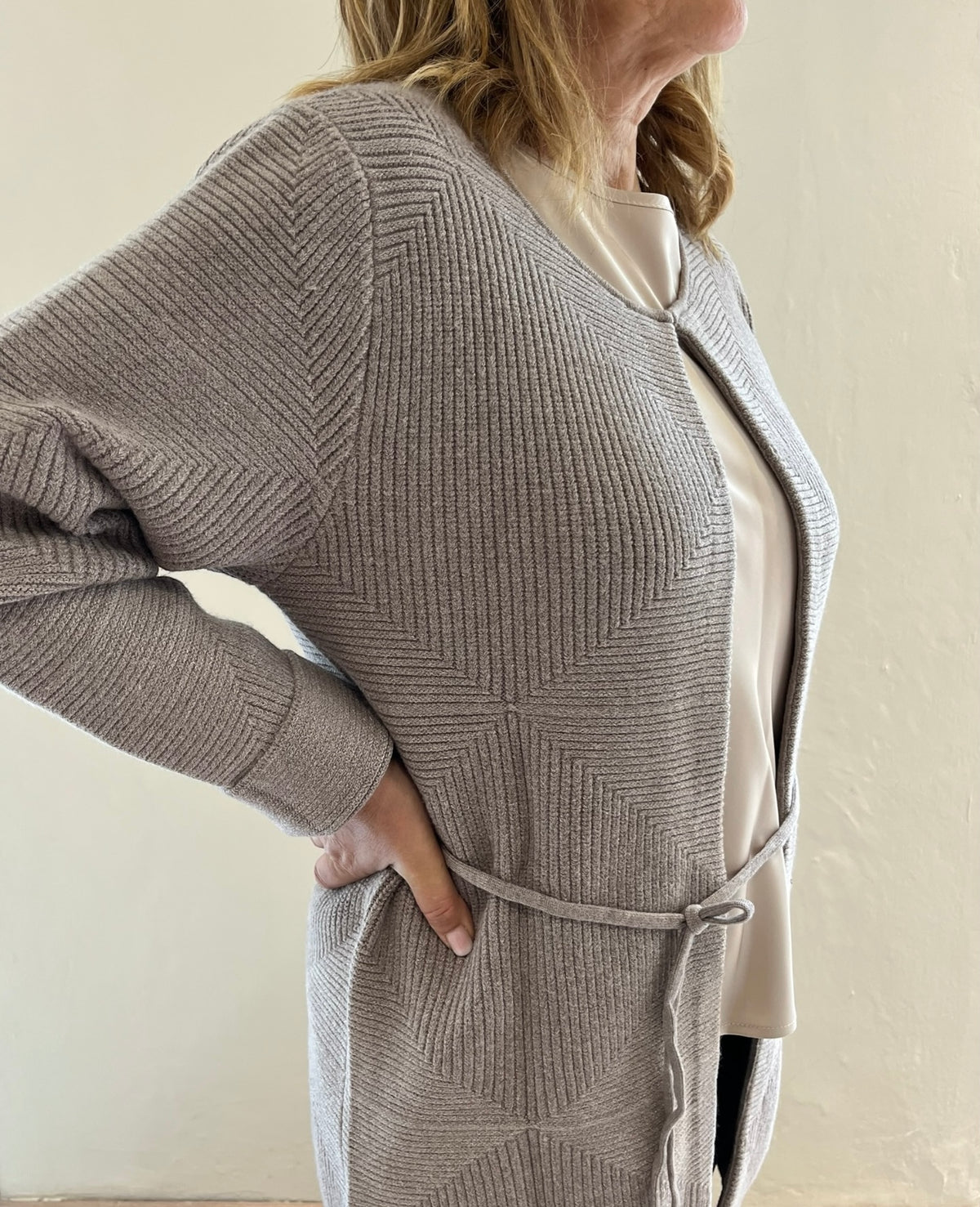 Cardigan in maglia ART.L138YBG PAELLA Lola By  SANDRO FERRONE