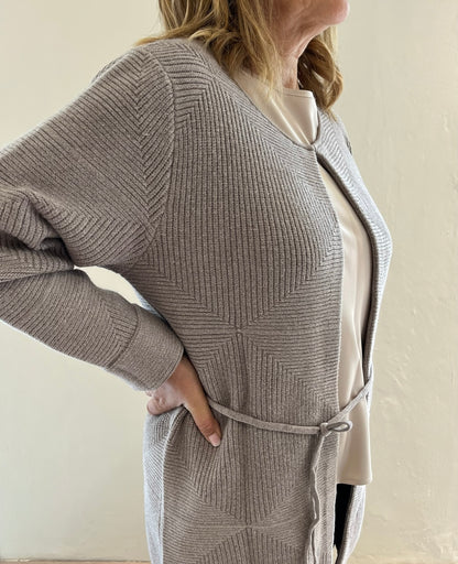Cardigan in maglia ART.L138YBG PAELLA Lola By  SANDRO FERRONE