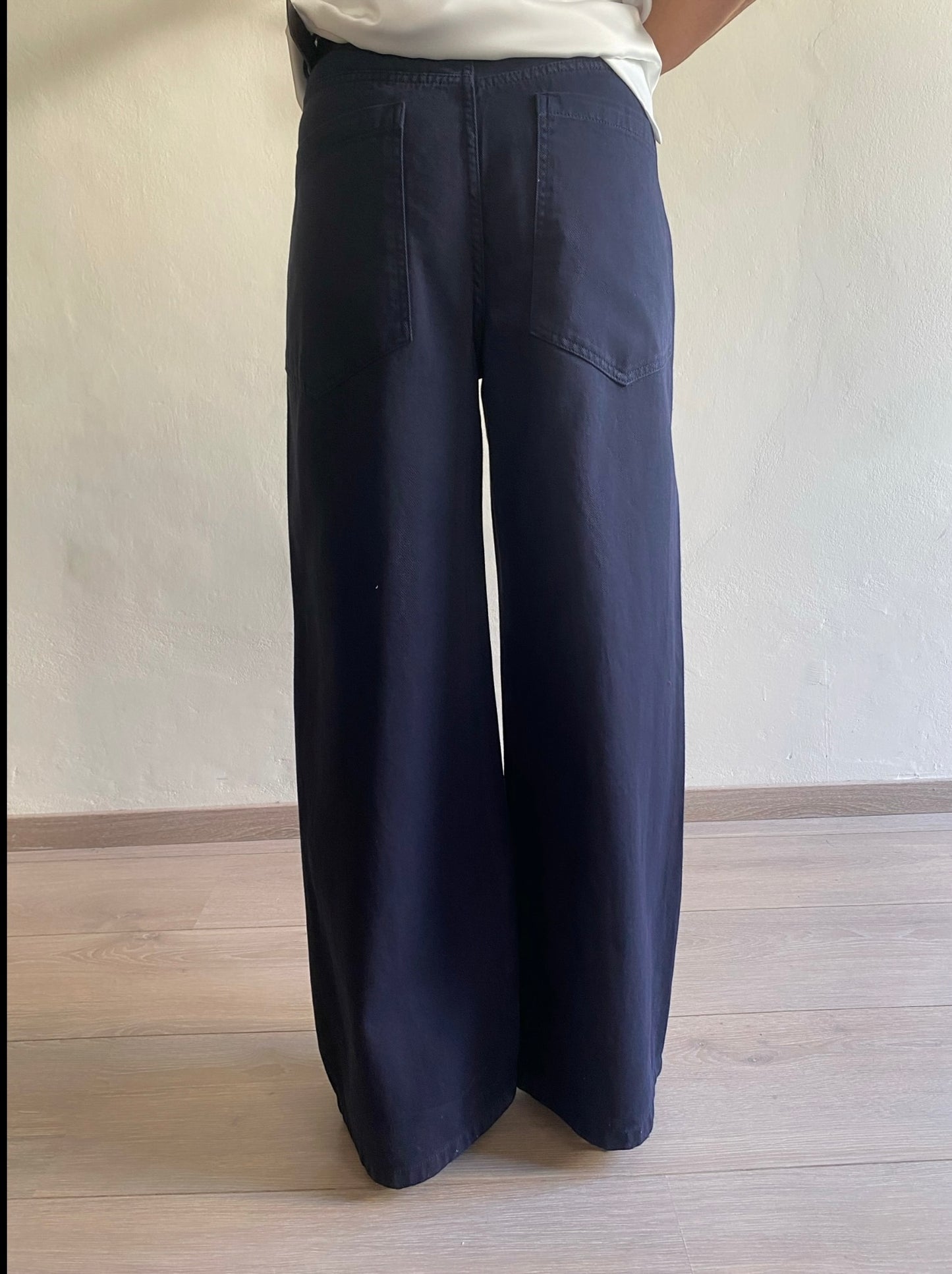 Jeans a palazzo con cinta art. S166YBGJORGE Sandro Ferrone