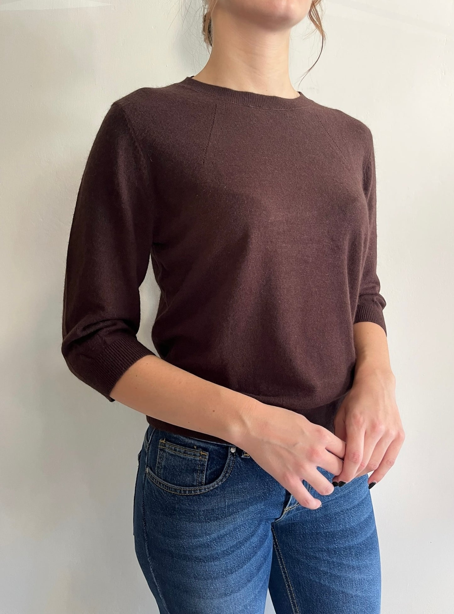 Maglia a girocollo con manica a tre quarti art. BADRA ARTLOVE