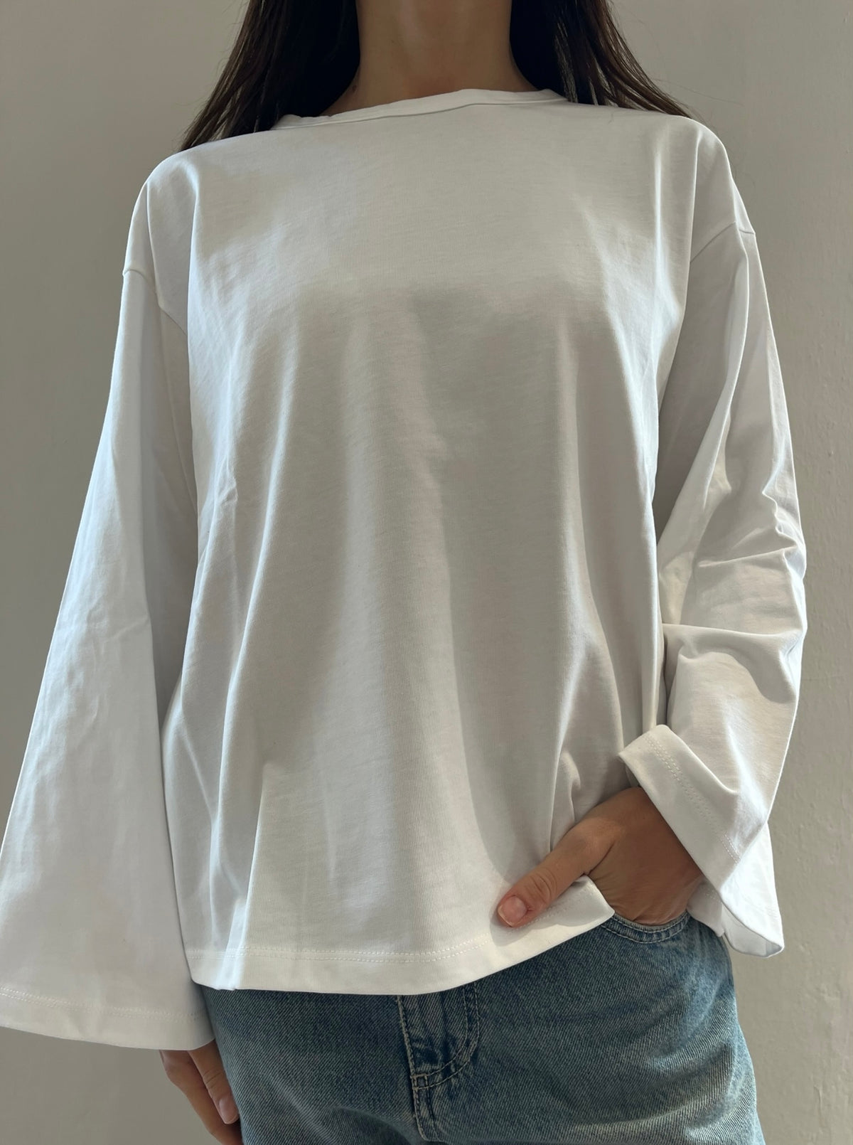 T-shirt oversize heavy cotton con manica ampia art. UAC0118 VICOLO