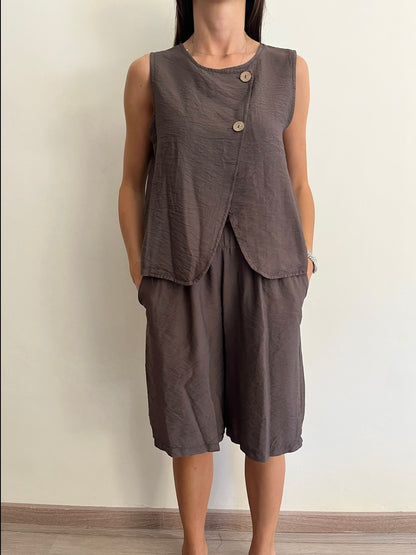 Completo canotta e bermuda art.T10793 CHEAP&CHIC