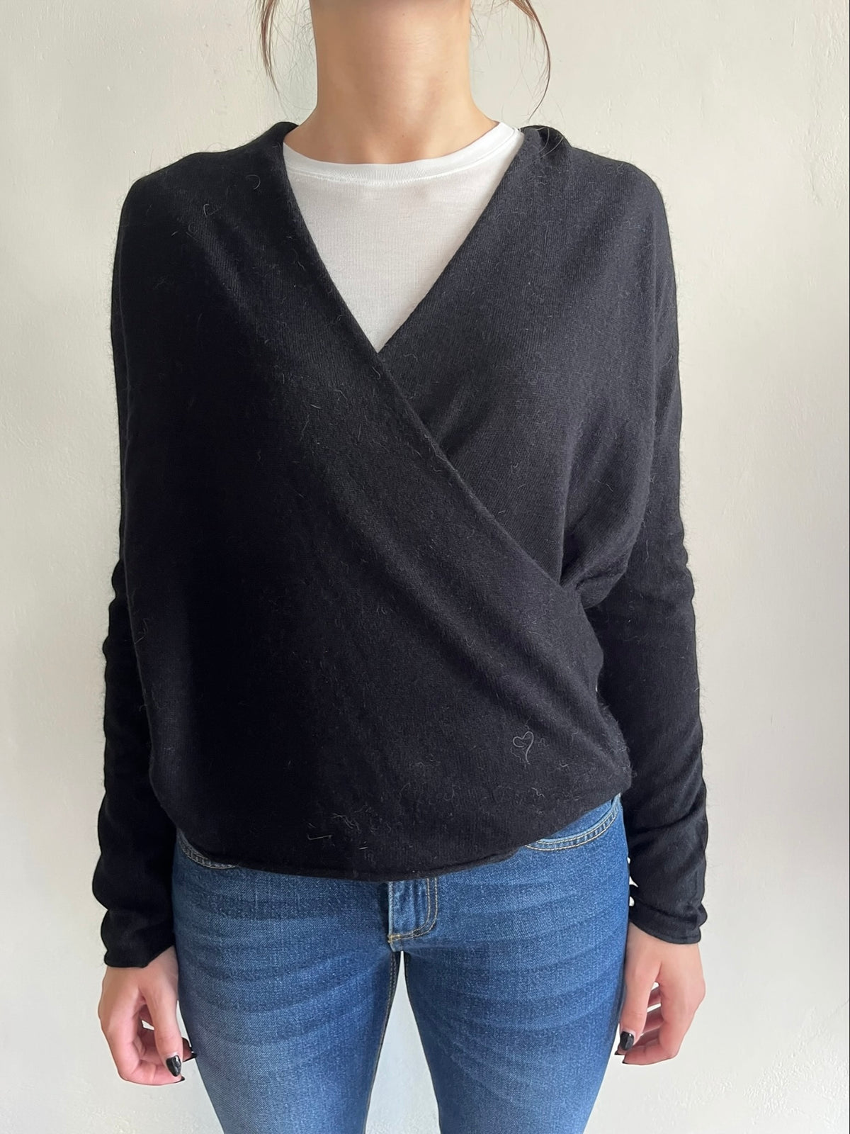 Maglia scollo a V incrociata ART. CIANA ARTLOVE