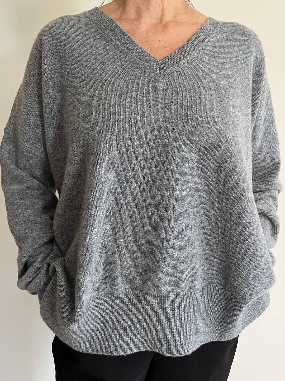 Maglia scatoletta scollo a V art.11527 CHEAP &CHIC