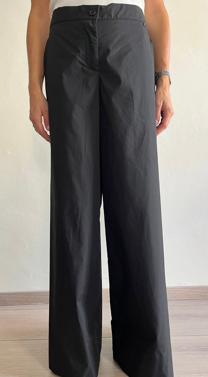 Pantalone a palazzo nero art. PEA5RAA DIXIE