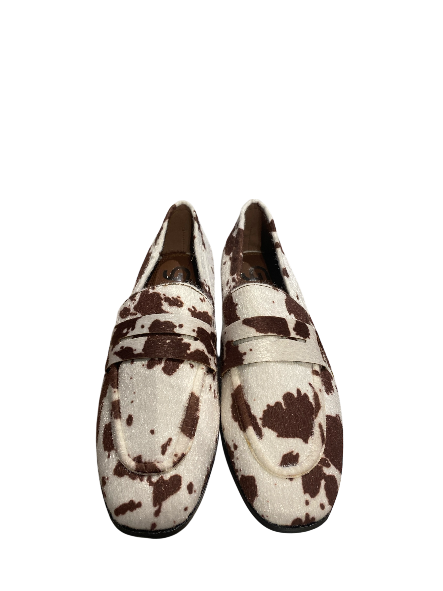 Mocassino stampa cow print art.  GB872 GOLD&GOLD