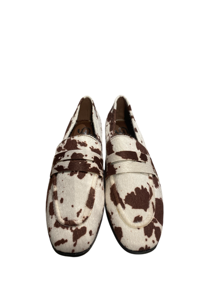 Mocassino stampa cow print art.  GB872 GOLD&GOLD