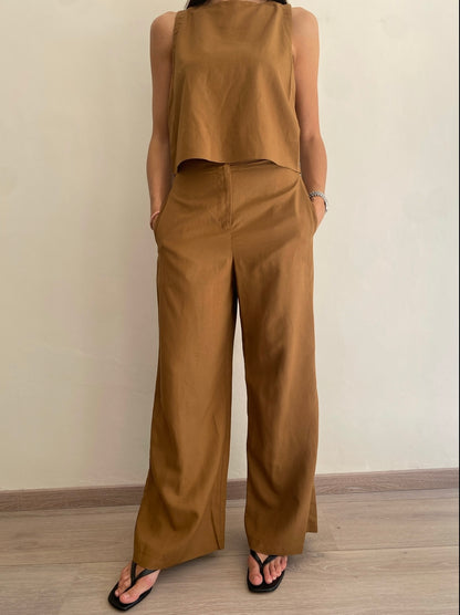 Completo pantalone e top art. 26C5551 TENSIONE IN
