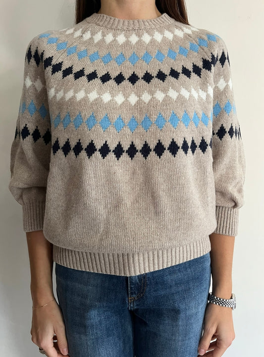 Maglia con rombi art. D82473 MOTEL