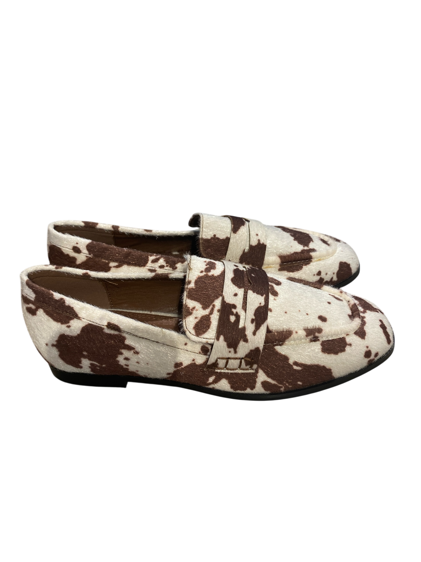 Mocassino stampa cow print art.  GB872 GOLD&GOLD