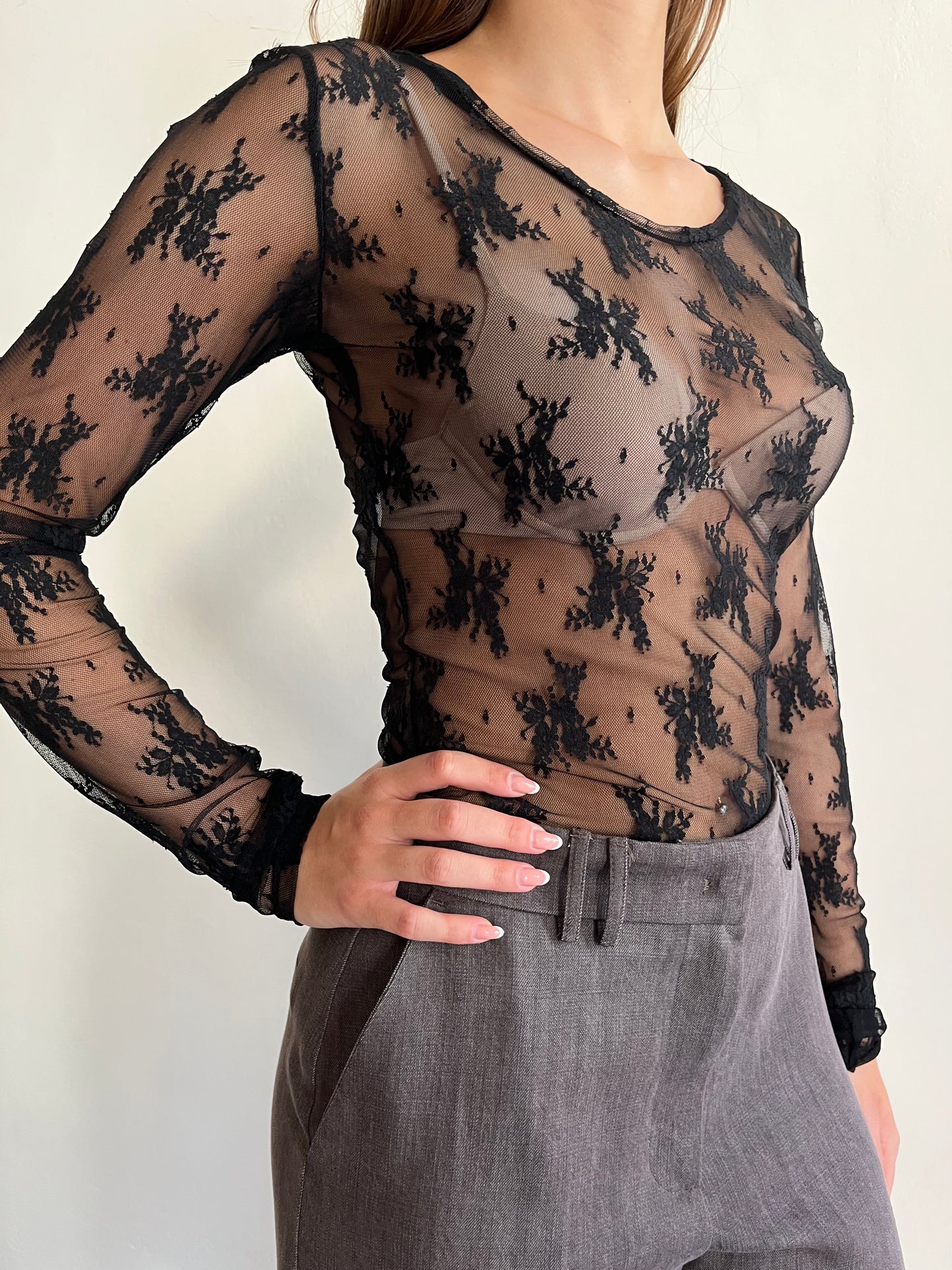 Maglia in tulle stampato art. TW91MMX IMPERIAL