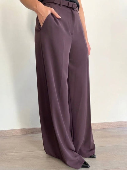 Pantalone fluido con cinta art. P7J7MHXC IMPERIAL