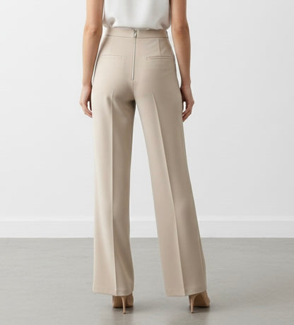Pantalone palazzo con cerniera posteriore P6C5KSB IMPERIAL