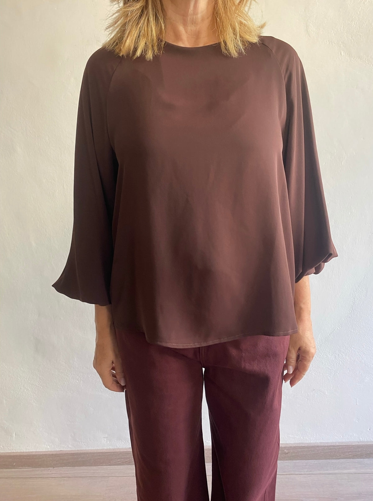Blusa con manica ampia art. S7YBGMERIL Sandro Ferrone