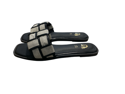 Ciabatta con fascia intrecciata art. GH60