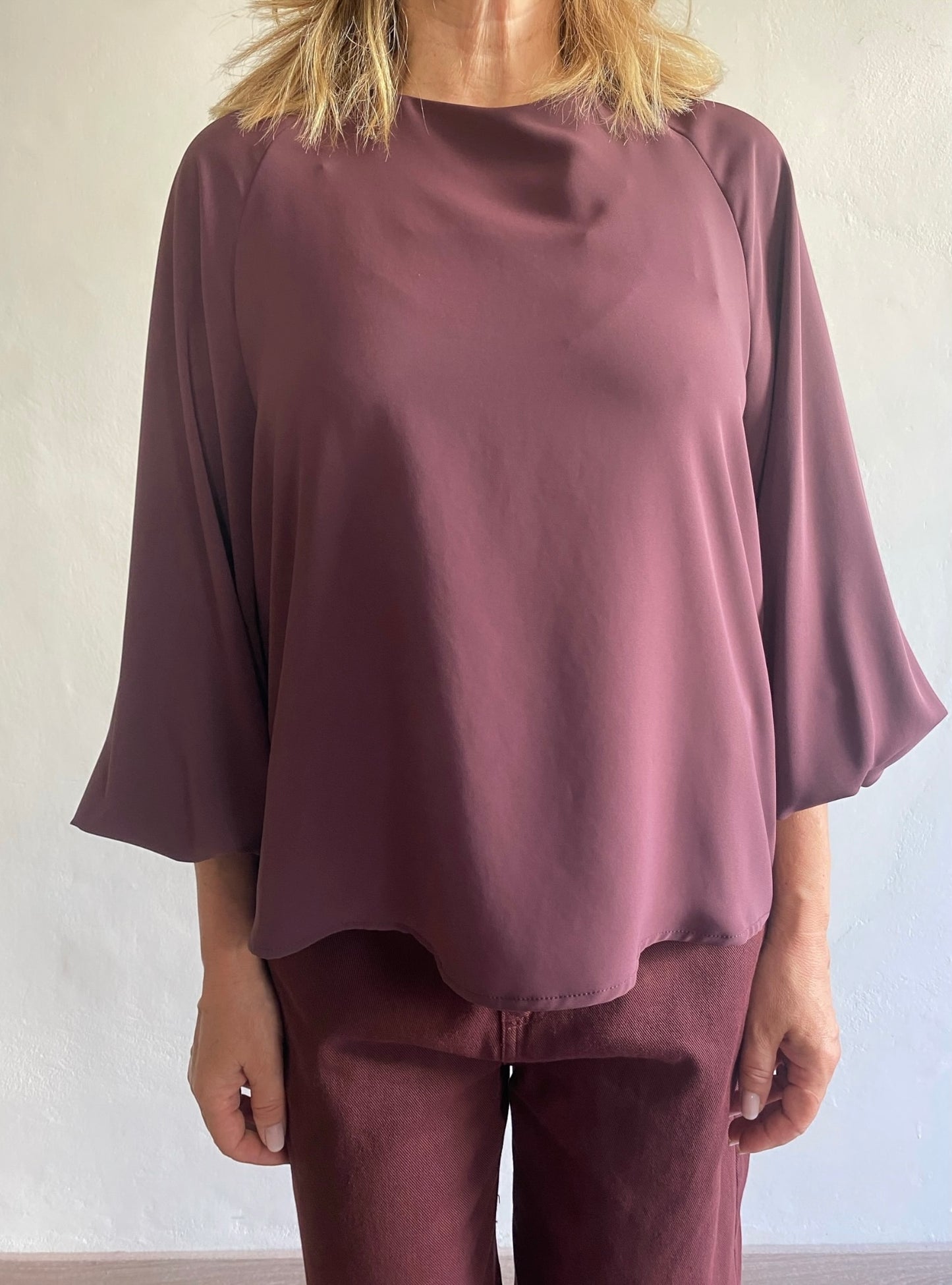 Blusa con manica ampia art. S7YBGMERIL Sandro Ferrone