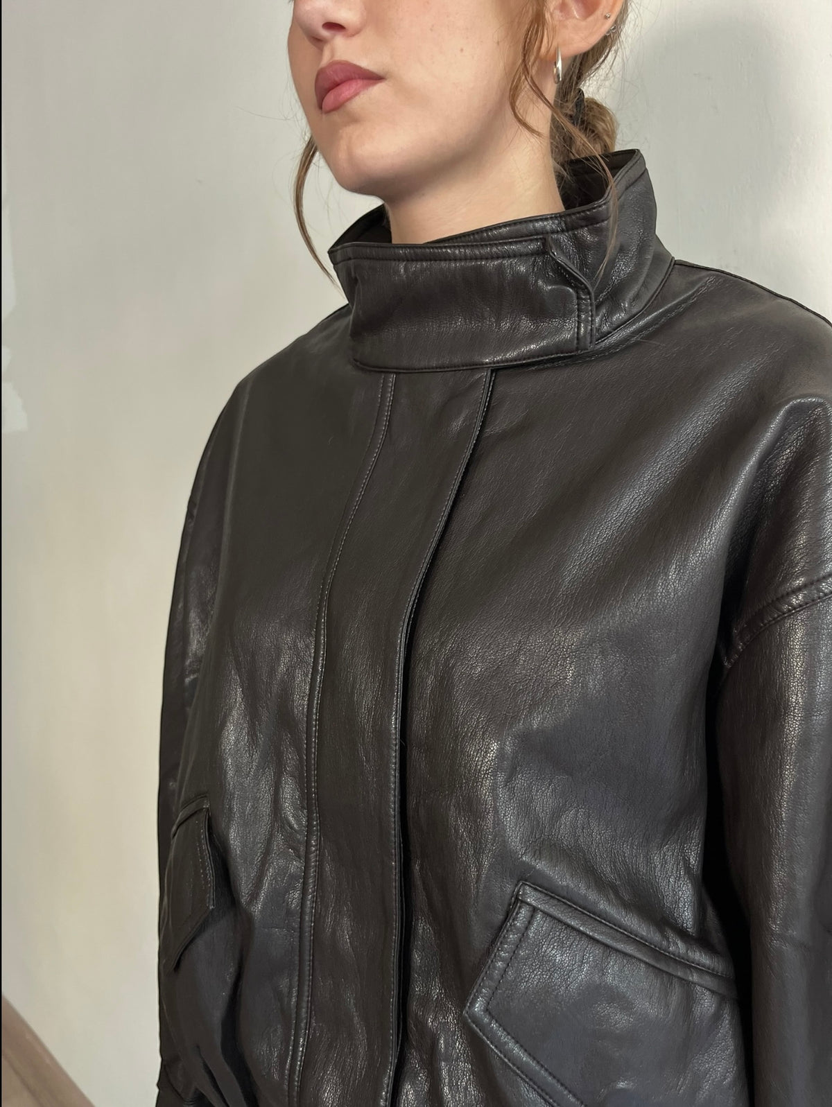 Bomber in ecopelle Art. EVELIS ARTLOVE