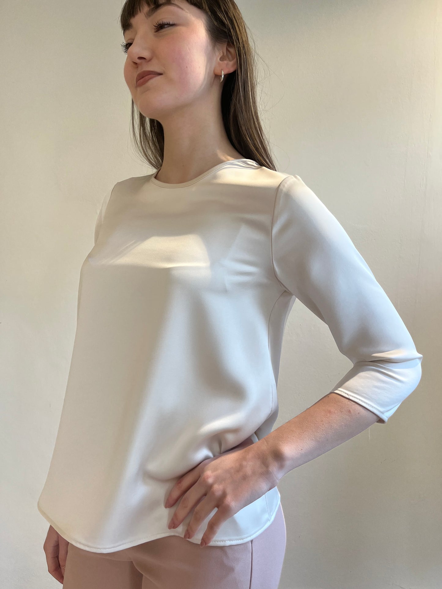 Blusa raso manica 3/4 art. CDP0LBA IMPERIAL