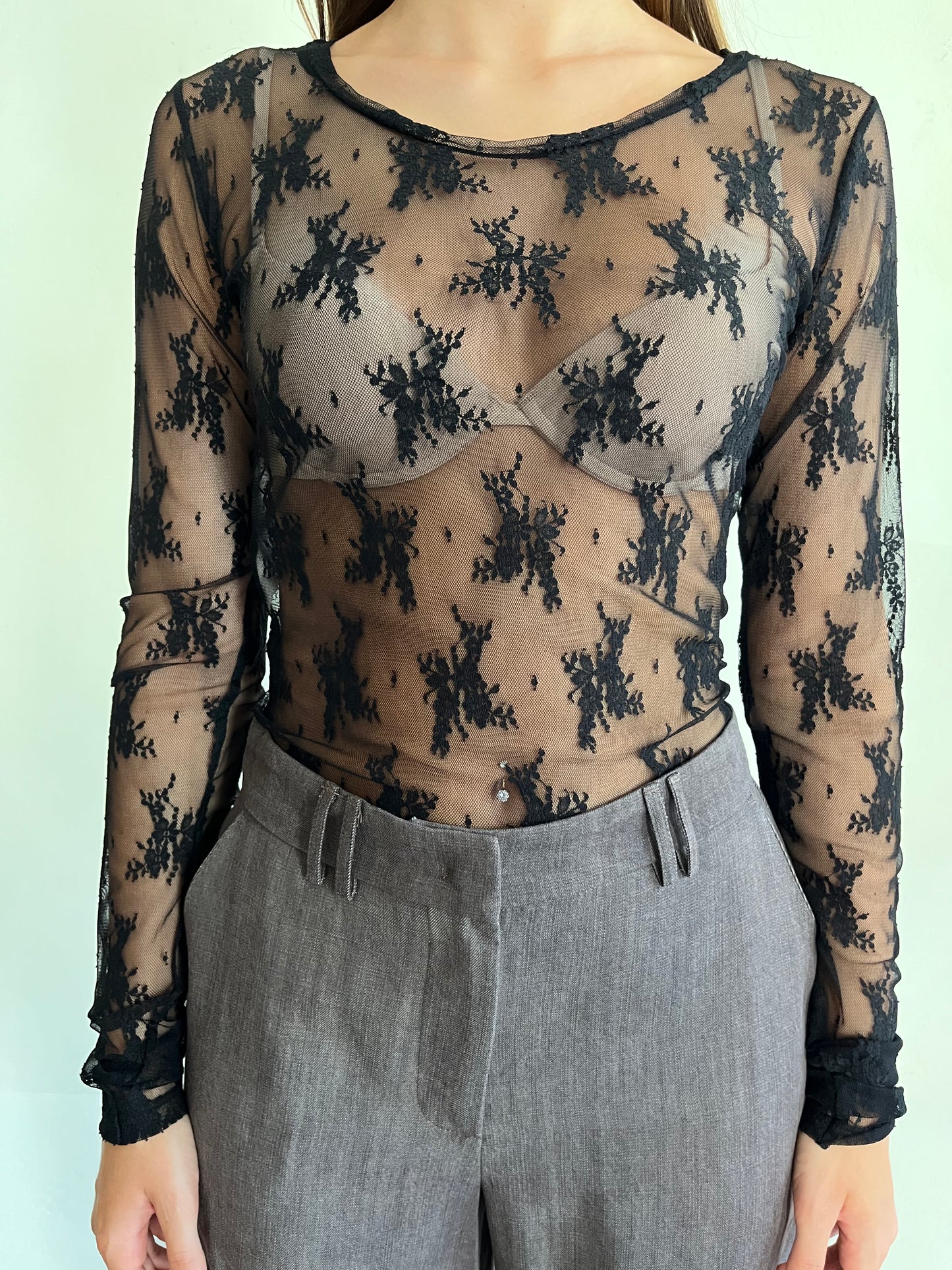 Maglia in tulle stampato art. TW91MMX IMPERIAL