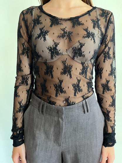 Maglia in tulle stampato art. TW91MMX IMPERIAL