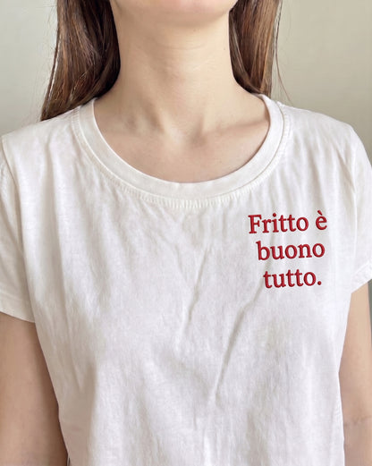 T-shirt scritte art. 81112 CHEAP&CHIC