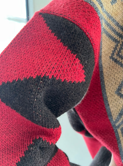 Cardigan motivo tribale art. AI26503CAMP TENSIONE IN