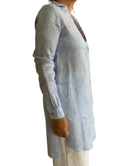Camicia lunga scollo V art. GINGER CENTOLINO