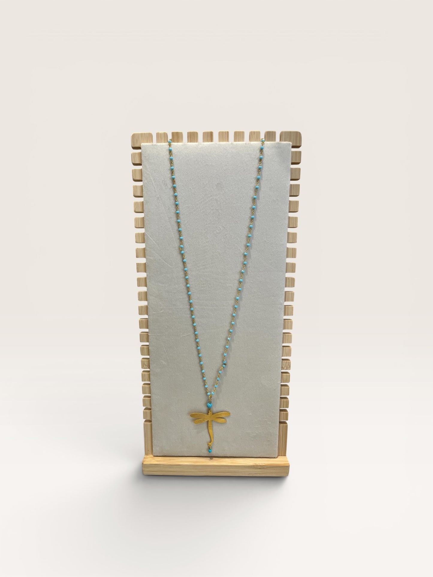 Collana rosario con libellula BARBARA BURGIO