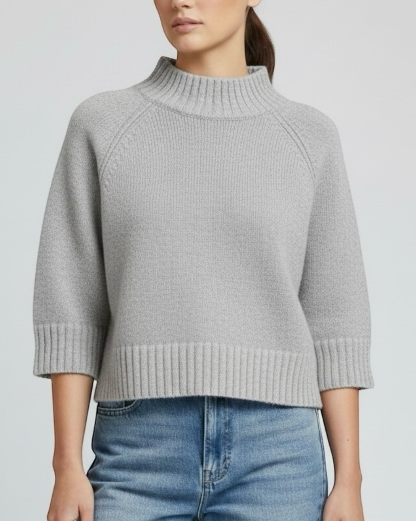 Maglia crop mezzo collo art. 570957 CHEAP&CHIC