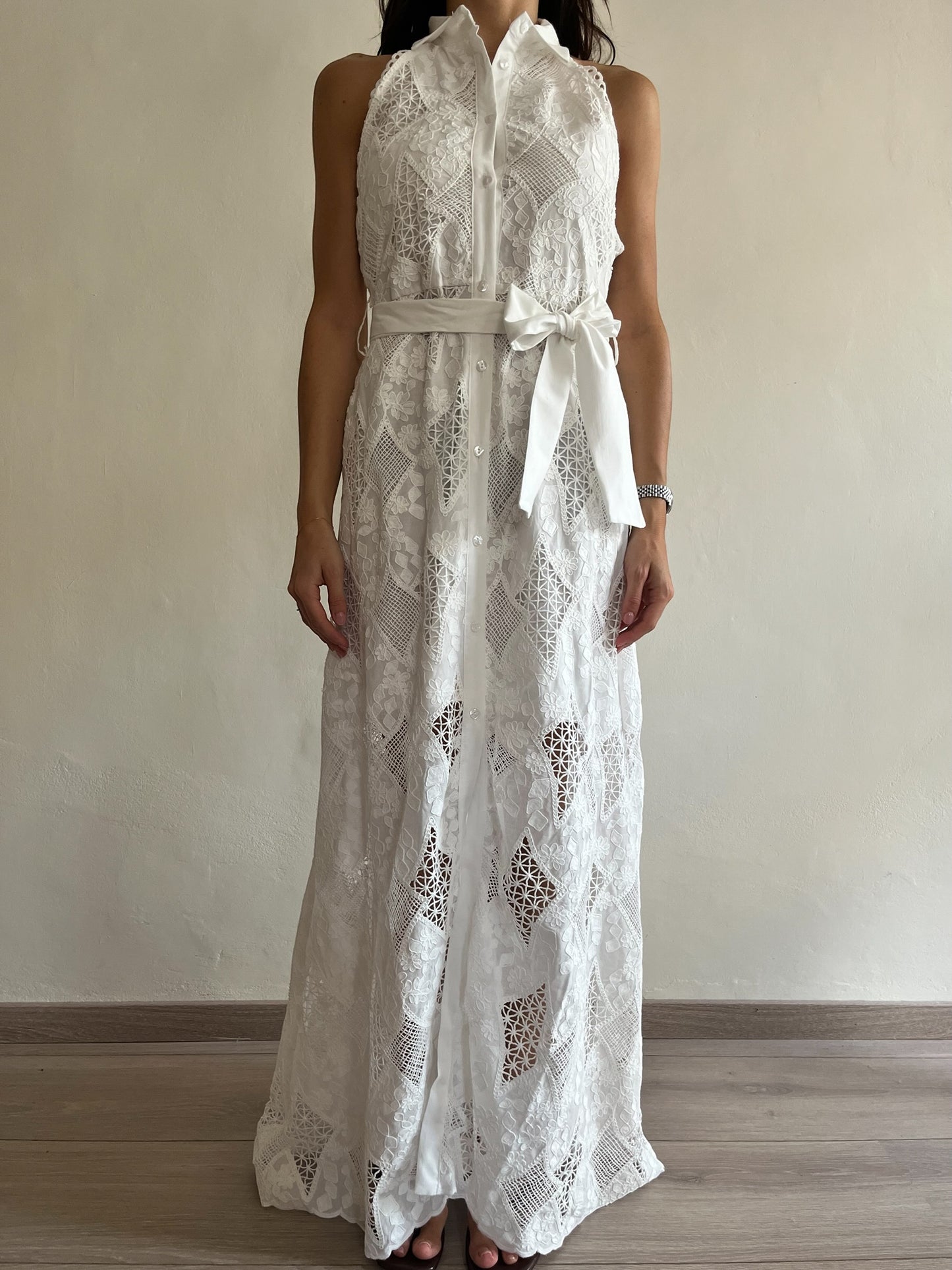 Abito con inserti crochet art. YE1643 Motel