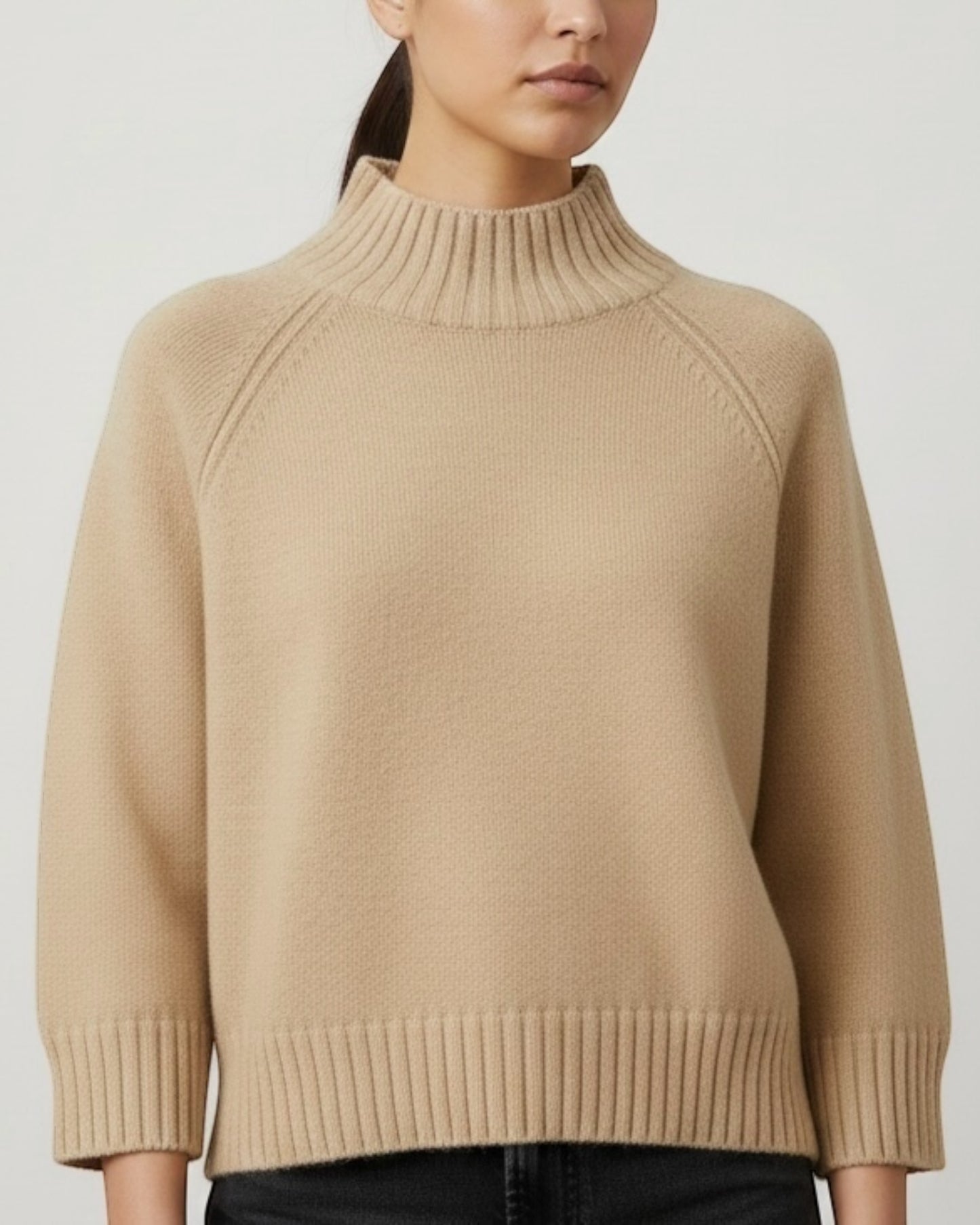 Maglia crop mezzo collo art. 570957 CHEAP&CHIC