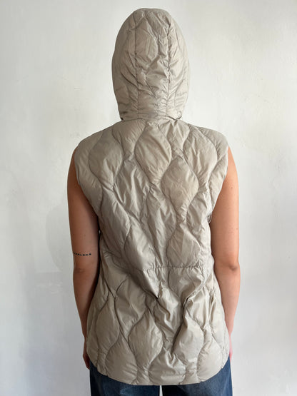 Gilet imbottito con cappuccio Ultra Light Down art. TAC0043 VICOLO