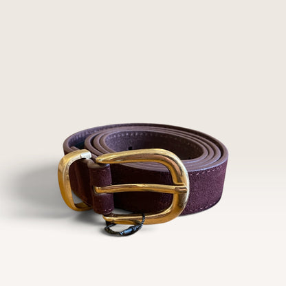 Cintura in pelle scamosciata art. CT4088