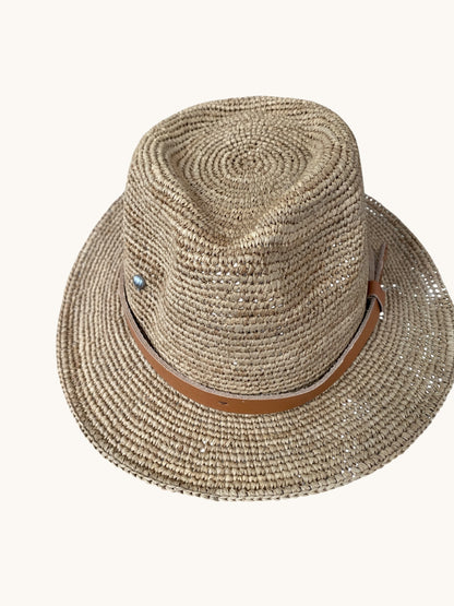 Cappello rafia art.AM562 SALINO LE VOYAGE EN PANIER
