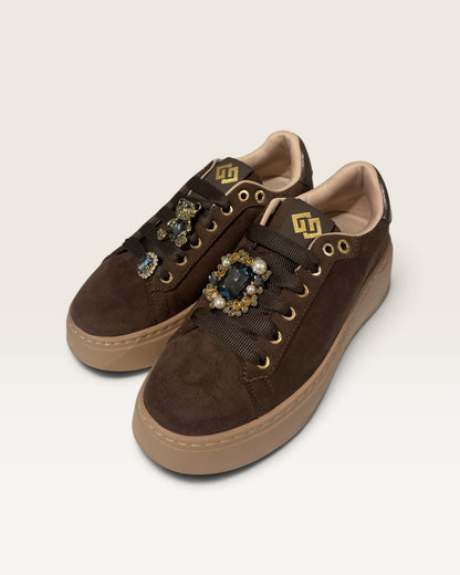 Sneakers con charms art. GB1093-1