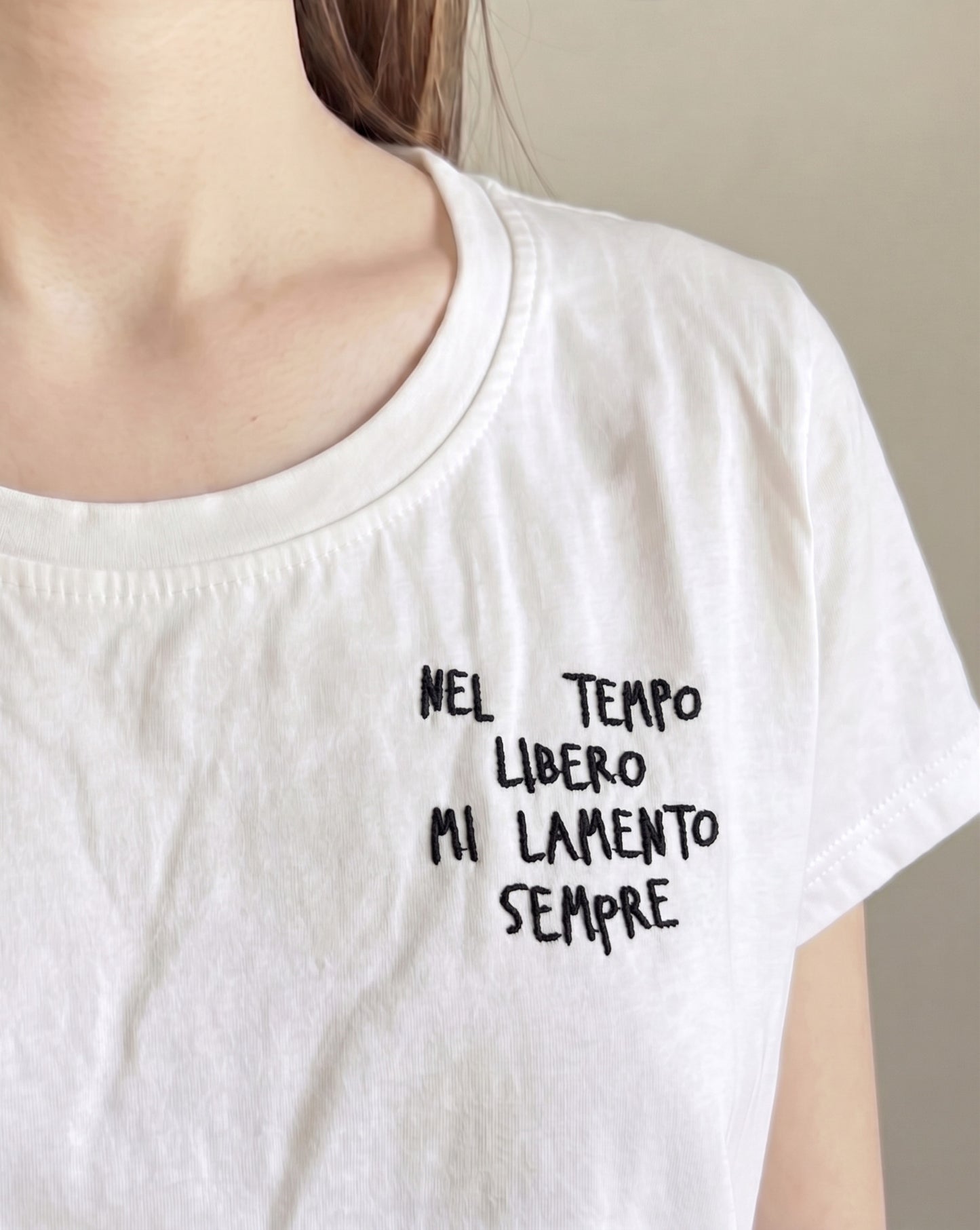 T-shirt scritte art. 81112 CHEAP&CHIC