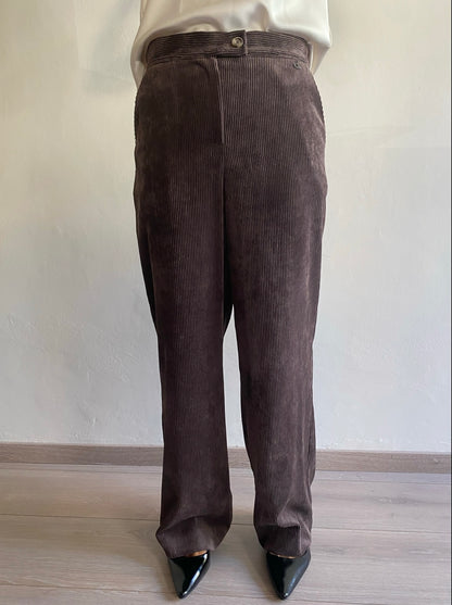 Pantalone ampio a coste in velluto art.P845B039A DIXIE