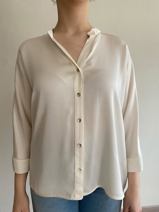 Camicia raso collo coreana art. C484C22R MOTEL