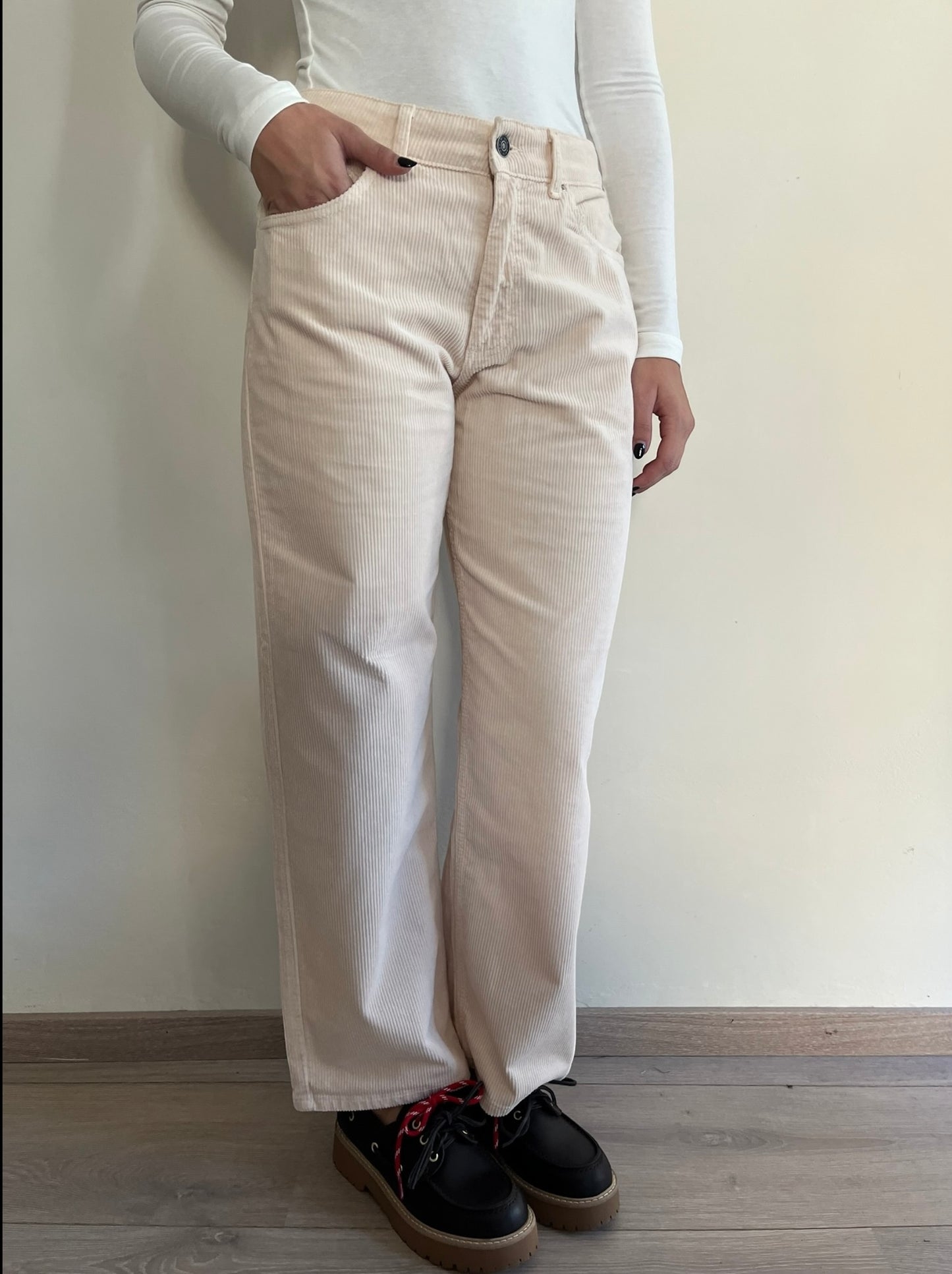 Pantalone boy-fit in velluto art. DIANA-12 GSD