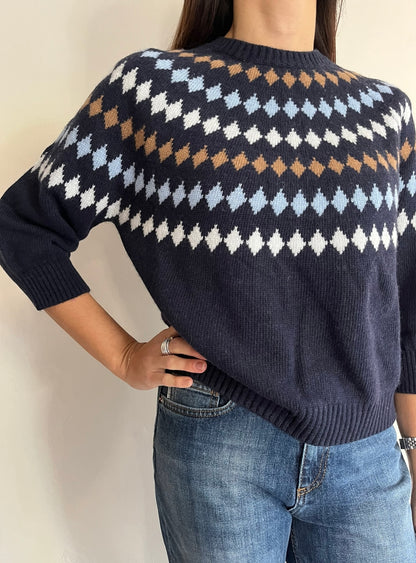 Maglia con rombi art. D82473 MOTEL