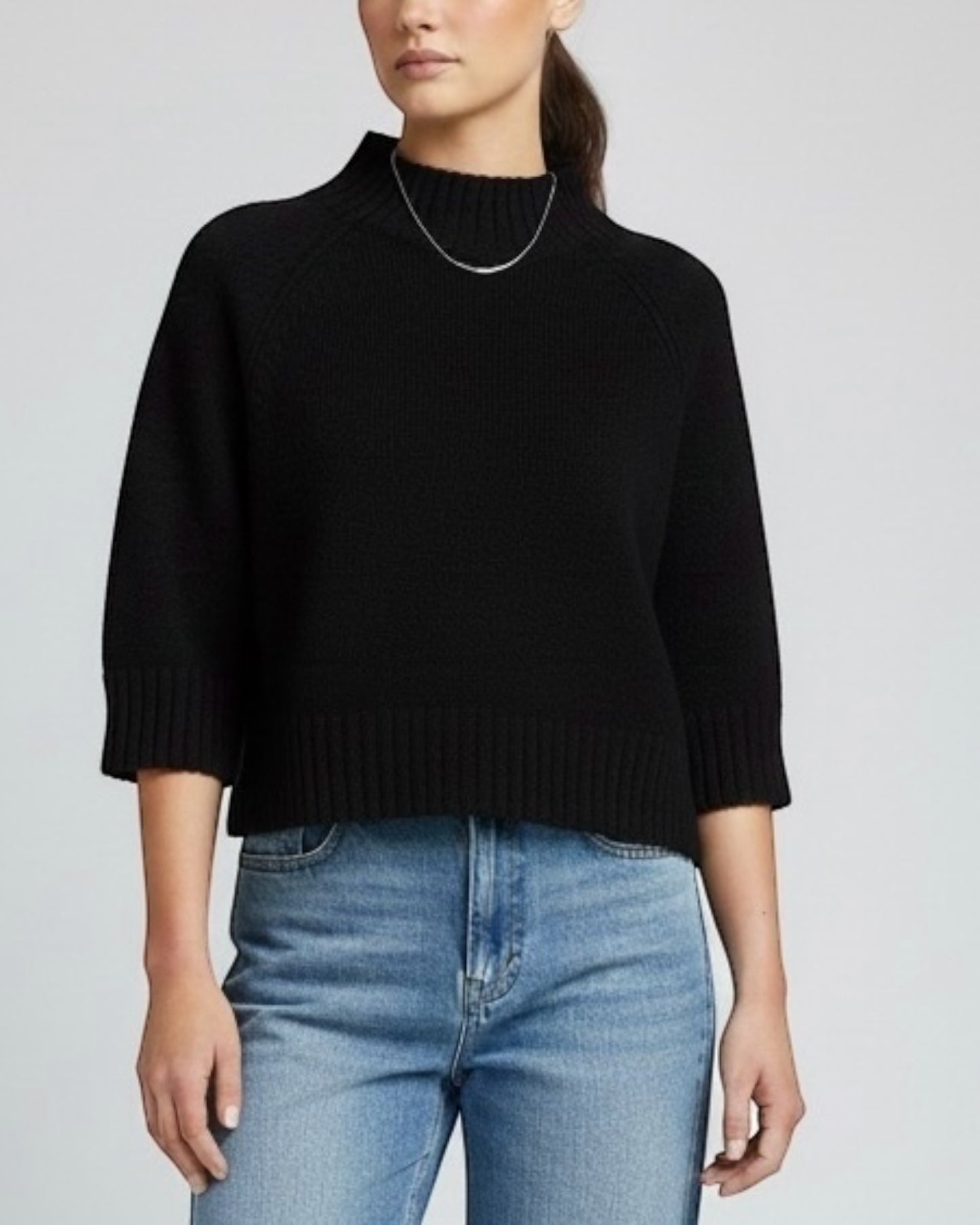 Maglia crop mezzo collo art. 570957 CHEAP&CHIC