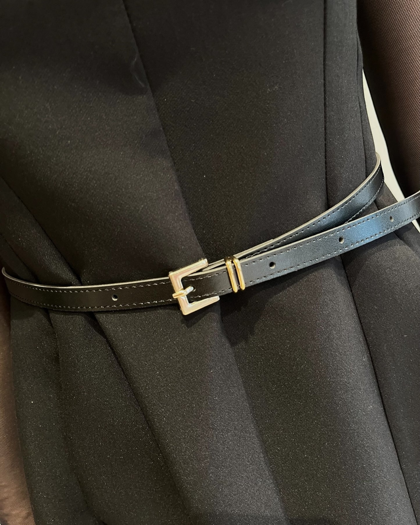 Abito con cintura in ecopelle art. AFVQKZI IMPERIAL