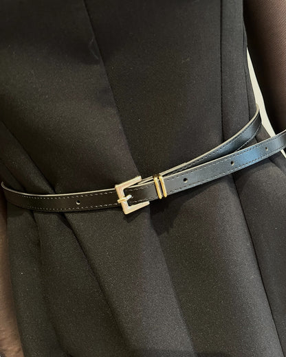 Abito con cintura in ecopelle art. AFVQKZI IMPERIAL