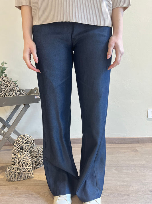 Pantalone in lyocell art. S39XBF PALAZZOJEANS Sandro FERRONE